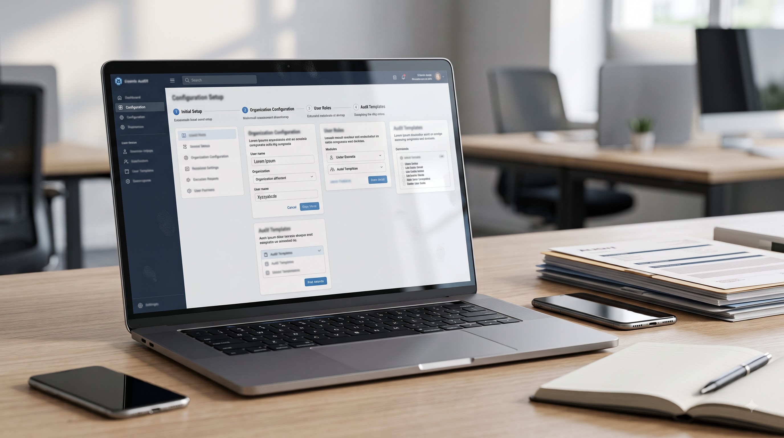 How to set up iAudit Global ISO audit software step by step guide